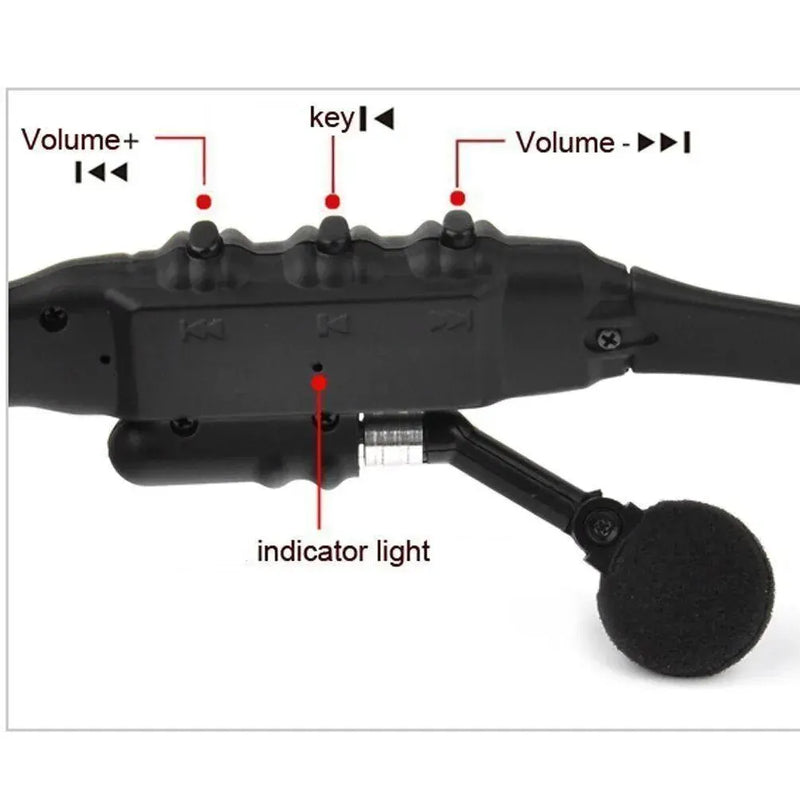 Óculos de Sol  com Fones de Ouvido Estéreo, Microfone Integrado - para Direção, Ciclismo e Esportes – Headset com Redução de Ruído